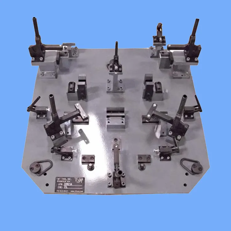 Welding Fixtures in The Production Line